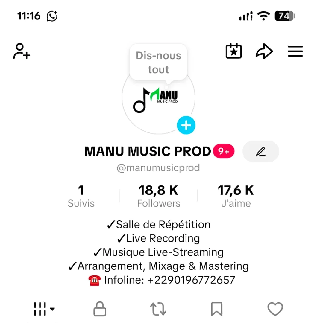 TikTok Manu Music Prod